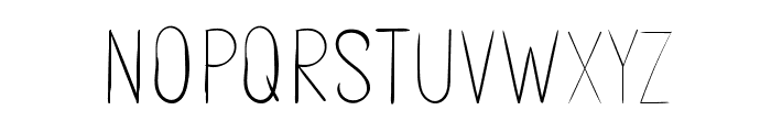 Simple Shaker Regular Font UPPERCASE