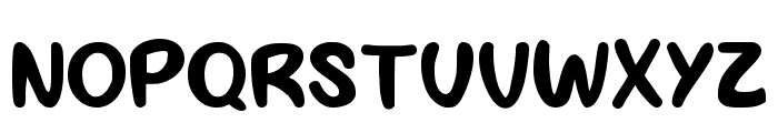 Simple Stacked Regular Font LOWERCASE