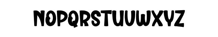 Simple Stacket Font LOWERCASE