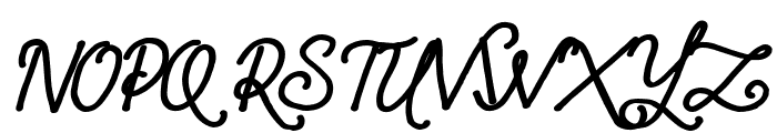Simple Swirl Bold Italic Font UPPERCASE