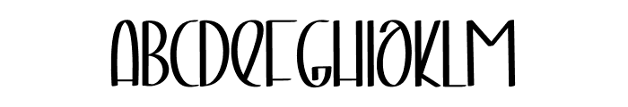 Simple Thinking Font LOWERCASE