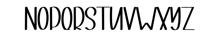 Simple Thinking Font LOWERCASE