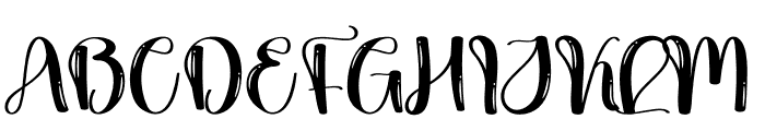 Simple Tree Font UPPERCASE