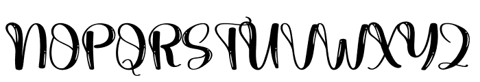 Simple Tree Font UPPERCASE