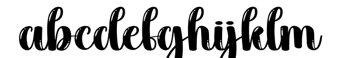 Simple Tree Font LOWERCASE