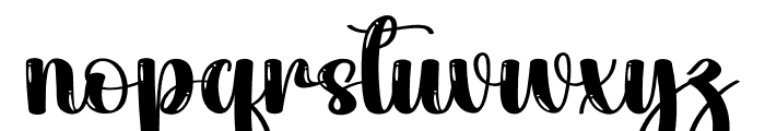 Simple Tree Font LOWERCASE