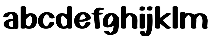 Simple Trump Regular Font LOWERCASE