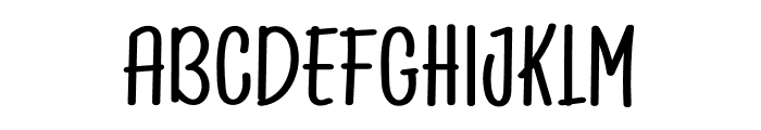 Simple Unicorn Font UPPERCASE