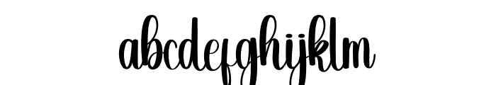 Simple Valentine Font LOWERCASE