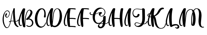 Simple Witch Font UPPERCASE