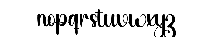Simple Witch Font LOWERCASE