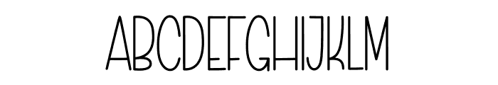 Simple Work Font LOWERCASE