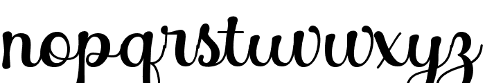 SimpleAutography Font LOWERCASE
