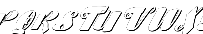 SimpleFontsShadow Font UPPERCASE
