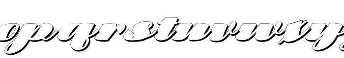 SimpleFontsShadow Font LOWERCASE