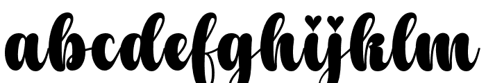 SimpleGood-Regular Font LOWERCASE
