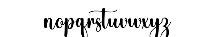 SimpleHandwritten Font LOWERCASE