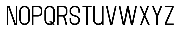 SimpleLine-Regular Font UPPERCASE