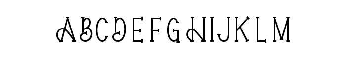 SimpleMoment-Regular Font UPPERCASE