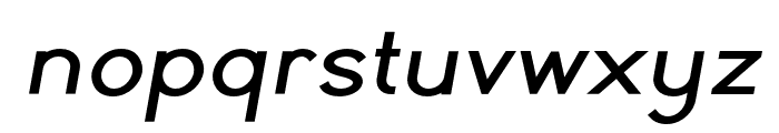 SimpleSans-BoldOblique Font LOWERCASE