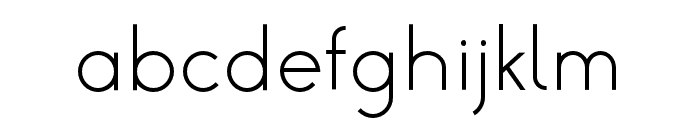 SimpleSans-Light Font LOWERCASE