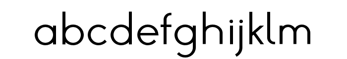 SimpleSans-Regular Font LOWERCASE