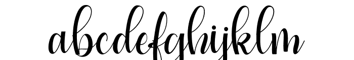 SimpleScript Font LOWERCASE