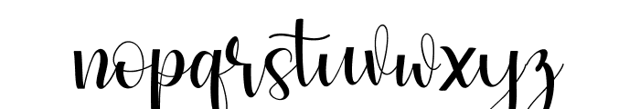 SimpleScript Font LOWERCASE