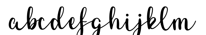 Simplelove Font LOWERCASE