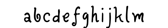 Simpleman Font LOWERCASE