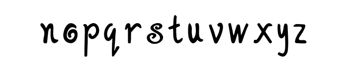 Simpleman Font LOWERCASE