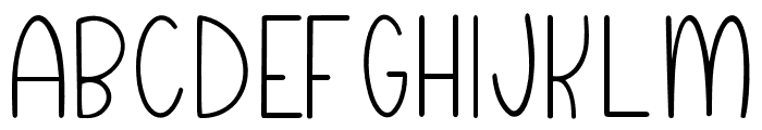 Simplica Regular Font UPPERCASE