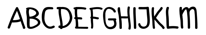 Simplicito Regular Font UPPERCASE