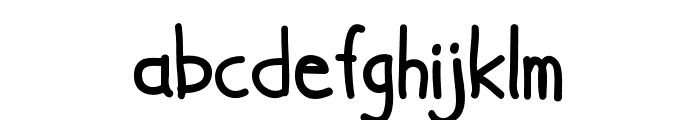 Simplicito Regular Font LOWERCASE