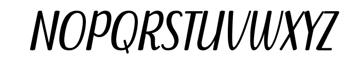 Simplify Handmade Italic Font UPPERCASE