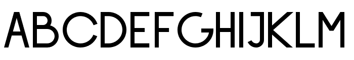 Simplify-Regular Font UPPERCASE