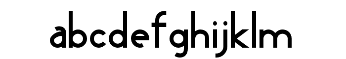 Simplify-Regular Font LOWERCASE