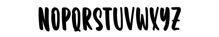 Simply Alphabet Font UPPERCASE