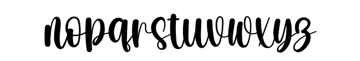 Simply Beauty Font LOWERCASE