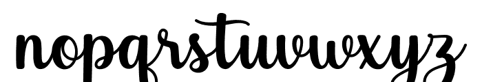 Simply Blessed Font LOWERCASE