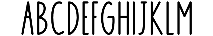 Simply Charming Font LOWERCASE