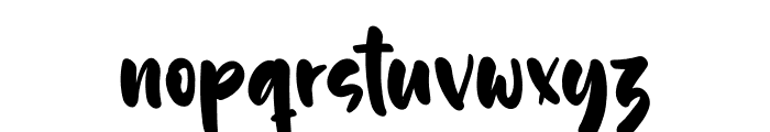 Simply Clever Font LOWERCASE