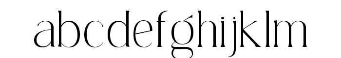 Simply Conception Extra Light Font LOWERCASE