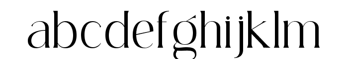Simply Conception Light Font LOWERCASE