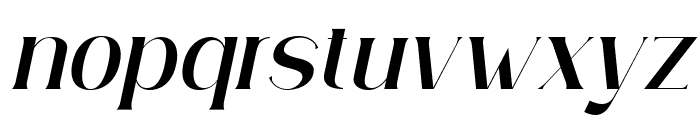 Simply Conception Medium Italic Font LOWERCASE