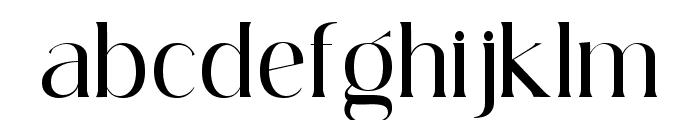 Simply Conception Regular Font LOWERCASE