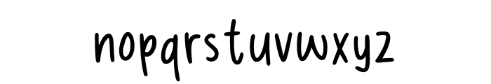 Simply Dreams Font LOWERCASE
