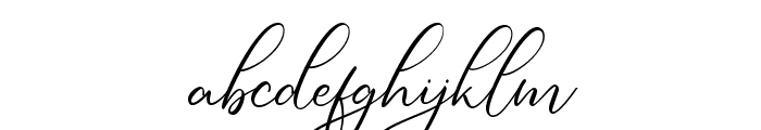 Simply Harmony Font LOWERCASE