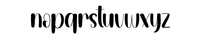 Simply Kind Font LOWERCASE