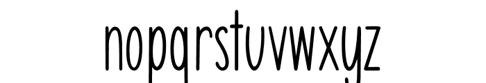 Simply Slim - Updated Font LOWERCASE